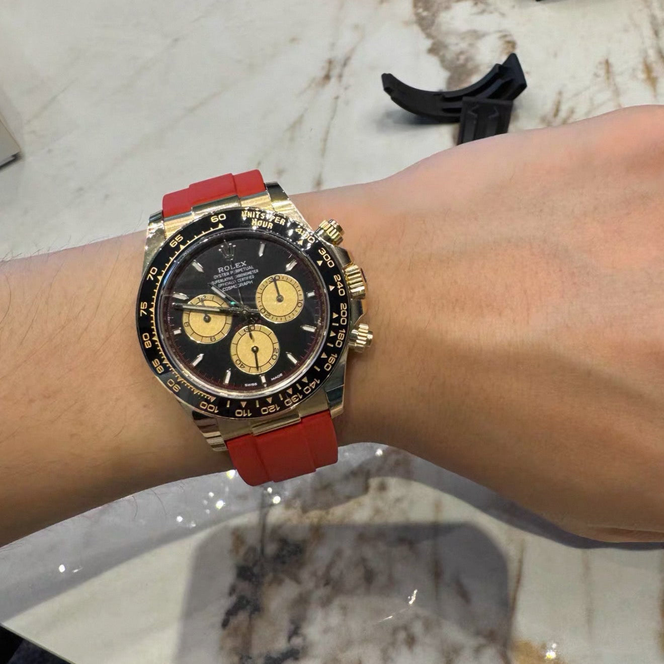 Oysterflex rubber strap for Rolex Models