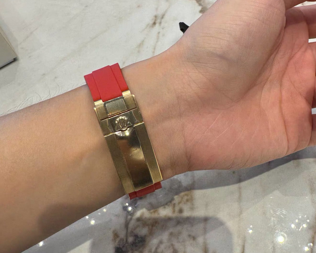 Oysterflex rubber strap for Rolex Models