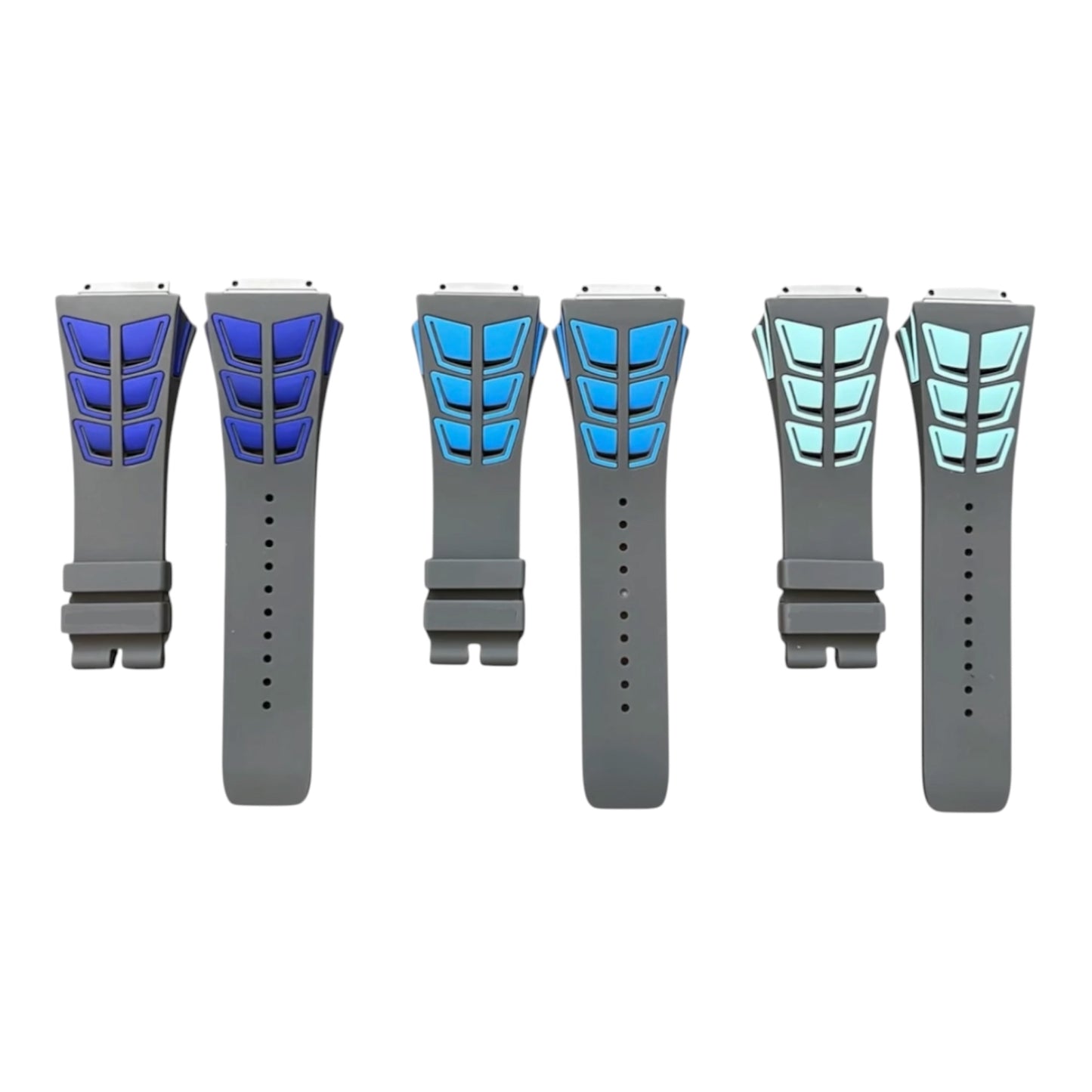 Richard Mille Dual Tone Rubber Strap Rm11 / Rm30