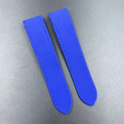 Blue canvas for Cartier santos 100 