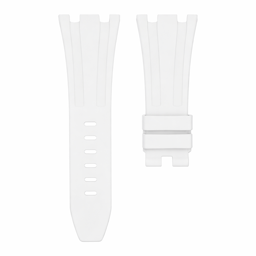 White Rubber Strap for Ap 42mm