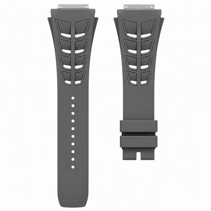 Grey Richard Mille large rubber strap for Richard Mille 30 & 55 models 