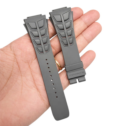 Grey Richard Mille rubber strap for Richard Mille 30 & 55 models 