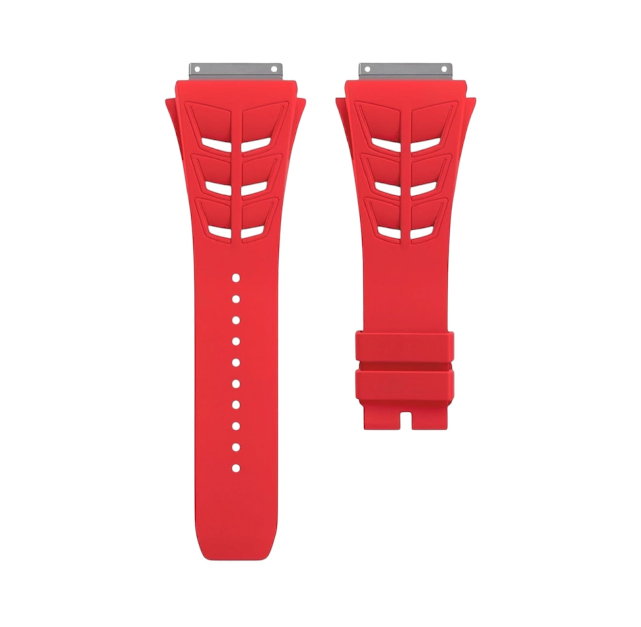Richard Mille red rubber strap 