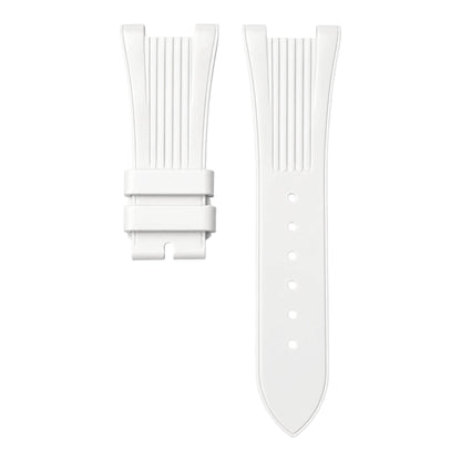 Patek Philippe white rubber strap in short xs length 