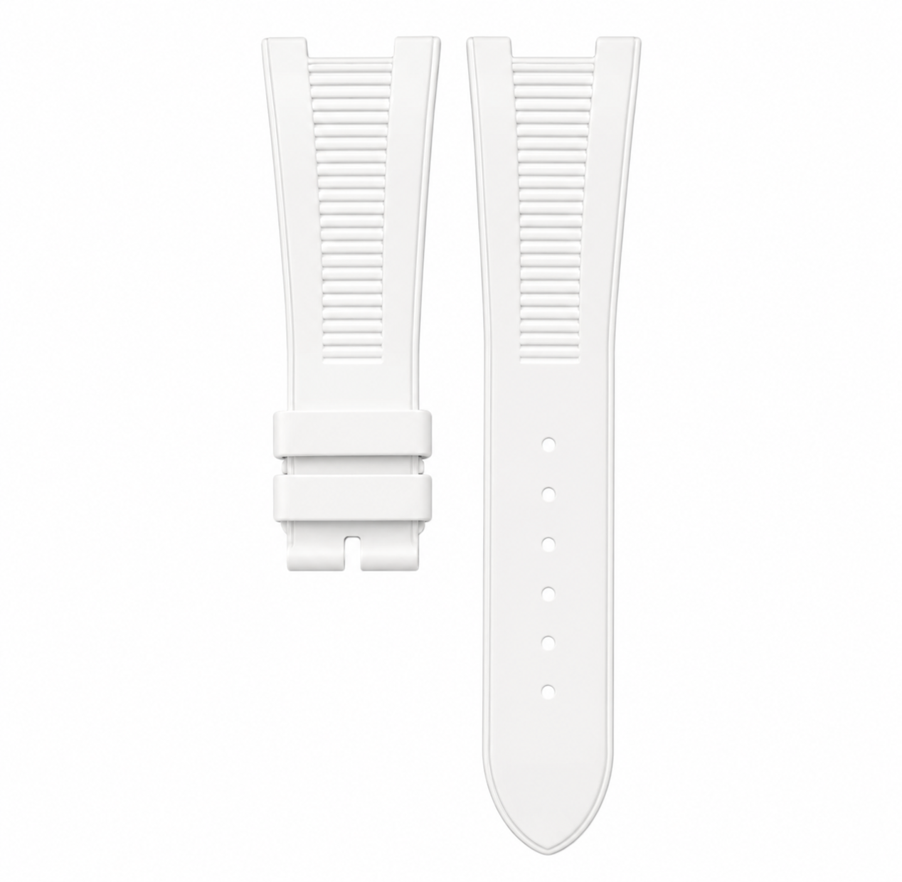 Patek Philippe nautilus white rubber strap 