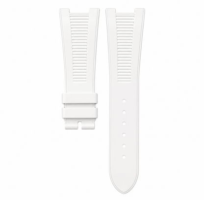 Patek Philippe nautilus white rubber strap 