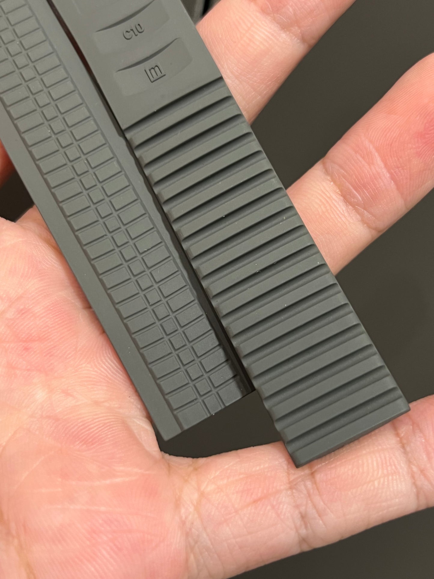 Aquanaut Rubber Strap In Grey for 5164/5167 Models